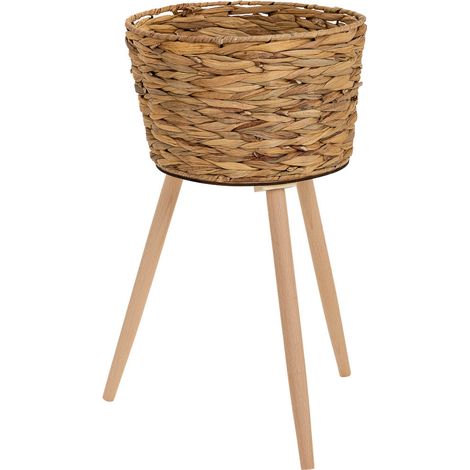 Macetero de metal y fibra D29x24/59h cm (1/5)