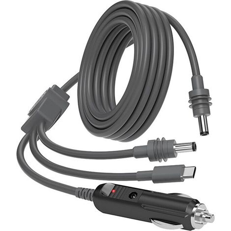 Câble alimentation 3 en 1 Starlink Type-C/Chargeur voiture vers 20V/5A USB-C pour SpaceX (1/5)