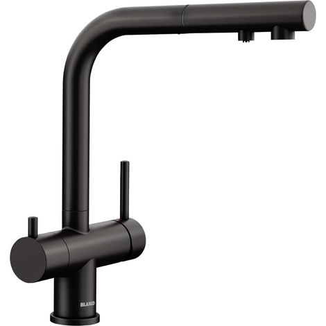 BLANCO 526672 Rubinetto da Cucina, Nero Matte (1/5)
