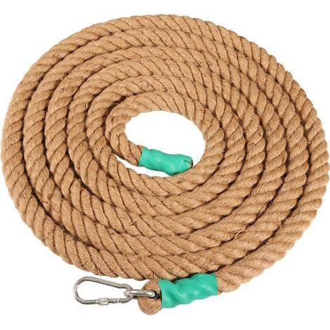 Corde d'escalade 30mm – Corde de bataille antidérapante – Charge maximale 3000kg – Résistante à l'usure – Pour entraînement musculaire (1/5)