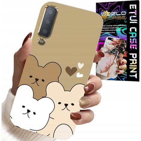 Hülle für Samsung A7 2018 - Teddybär, Teddybärmuster für die jüngsten Kinder (1/5)