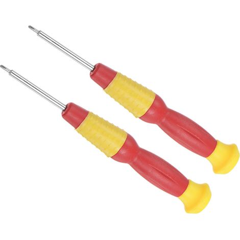 2 Pièces Mini Tournevis Phillips Taille 1,5 mm Acier au Carbone (1/5)