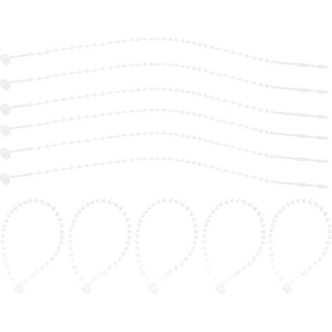 Attaches de câble sécurité transparentes Balacoo, rapides et (1/5)