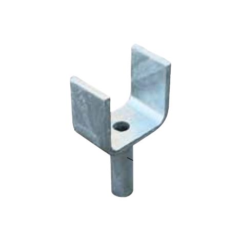 Altrad – Fourche simple pour étai en acier galvanisé – Installation rapide sur étais standards – Résistance à la corrosion – Dimensions 62 x 90 x 80 mm (1/2)