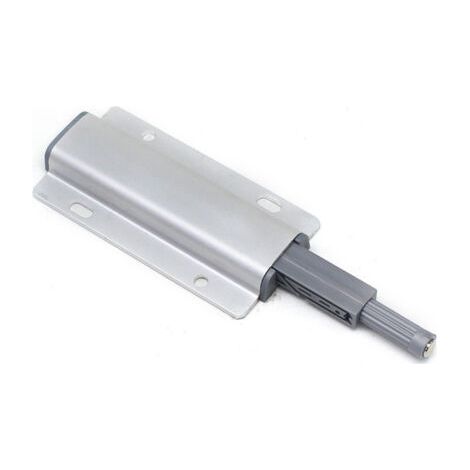Push to Open Aimant Porte Placard 4 Pièces Aluminium Loquet Magnetique Porte Fermeture Push Open Amortisseur pour Armoire Fermeture Systeme Tiroir (1/4)