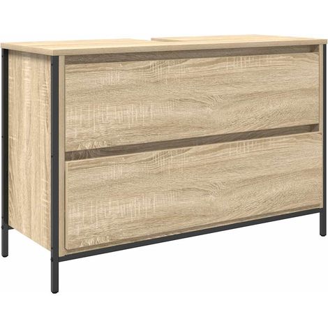 Maison Exclusive - Waschbeckenunterschrank mit Schubladen Sonoma-