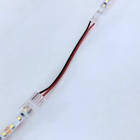 Connecteur Double pour Ruban LED SMD 10mm IP44 - SILAMP