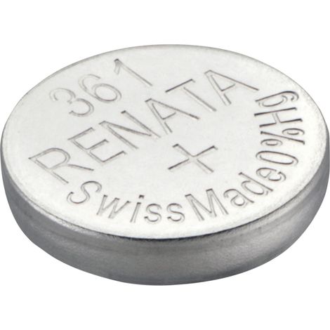 BATTERIA a BOTTONE all'ossido d'argento 361 RENATA