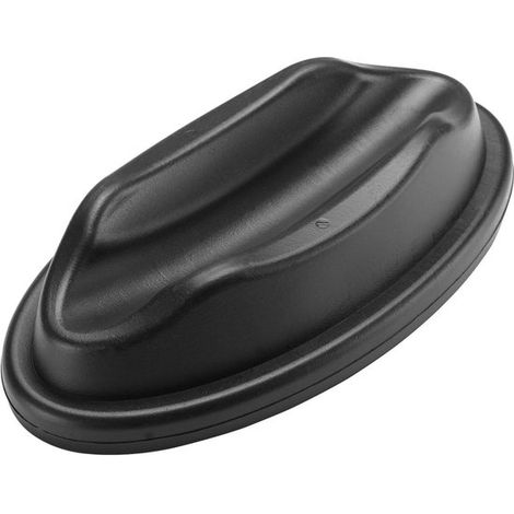 Soporte para rueda delantera, elevador de rueda delantera, accesorios para bicicleta, soporte para rueda delantera, negro, 23 x 12 x 6 cm (1/5)
