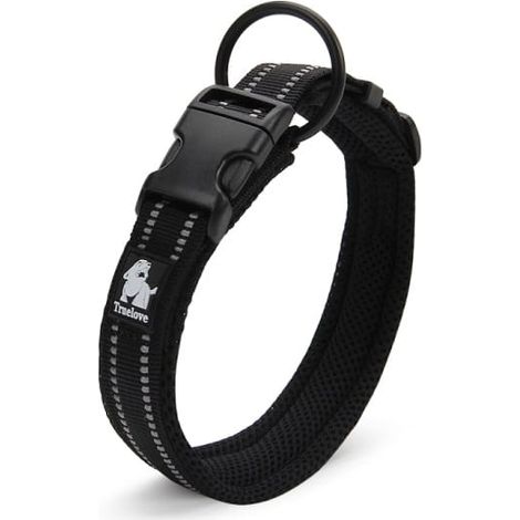 Collier pour chien TrueLove noir actif Sélectionnez la taille : XL (1/4)
