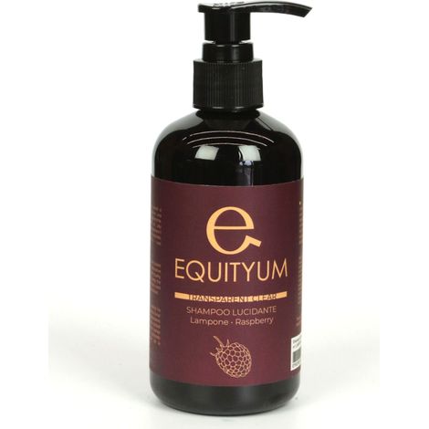 250 ml: Shampoo lucidante per cavallialla profumazione di lampone
