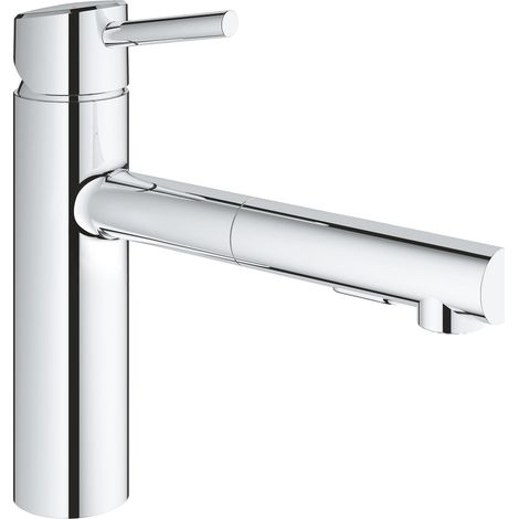 Mezclador monomando de fregadero Grohe Concetto, proyección (1/2)