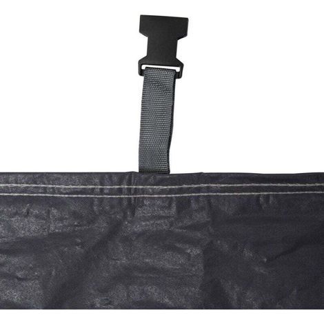 Gefütterte Motorradabdeckung, Größe XXL: 265 x 105 x 125 cm