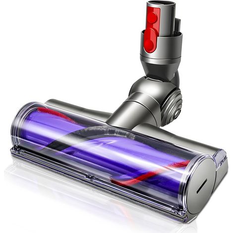 Elektrische Bürste kompatibel für Dyson V7 V8 V10 V11 V15，Ersatzteil Direktantrieb Reiniger Kopf Turbine Bodendüse，Zubehör für Turbobürste mit Schnellspanner für Hartboden und Teppiche