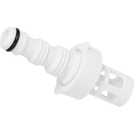 Lntyq Ablassschraube für Schwimmbadschlauch, Anschlussstück aus PVC, Wasserablaufventil-Adapter, kompatibel mit INTEX, Adapter zum Anschluss an Entwässerungsgerät (1/5)