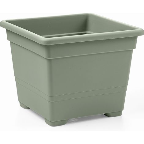 Quadratische Vase 14 cm - Landlagune