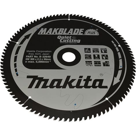 Makita MAKBLADE+ Hoja de sierra 305x30x100Z - B-32649