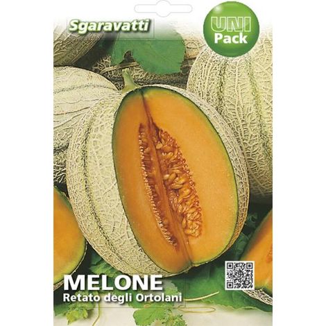 Semi per Ortaggi e Vegetali Melone Retato degli Ortolani 20 Pezzi