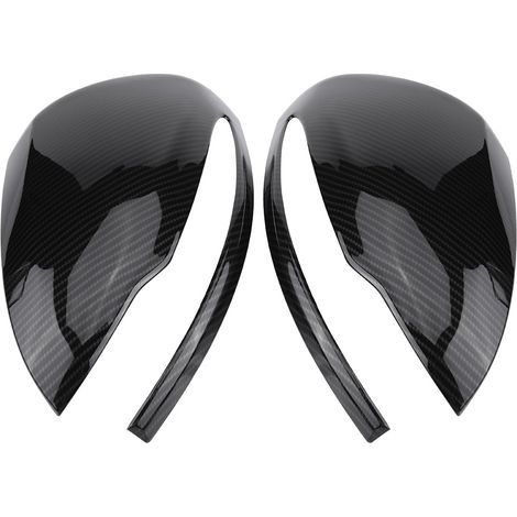 Cryfokt Elegante Carbonfaser-Spiegelabdeckung für C-Klasse W205, E-Klasse W213, GLC X253, S-Klasse W222, 1 Paar, schützt den Spiegel vor Beschädigungen, aus ABS-Kunststoff (1/5)