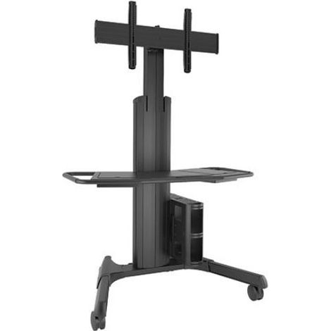 Carrello mobile Pro - CHIEF - INFOCUS - Compatibile 40"–71" - Nero - Altezza regolabile (1/2)