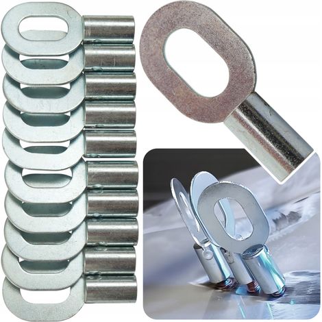 Ojales para remaches de aluminio M5 para eliminar abolladuras de la carrocería (10 unidades). (1/5)