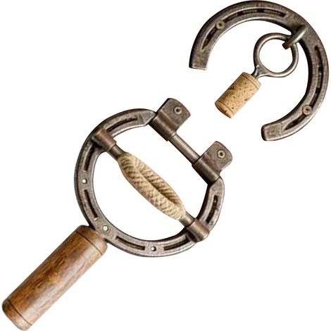 Ouvre-Bouteille Ustensiles De Cuisine Muraux À Design Fer Cheval