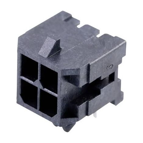 Molex Barrette mâle encastrable (standard) Nbr total de pôles 4 Pas: 3 mm 430450400 1 pc(s) Tray (1/2)