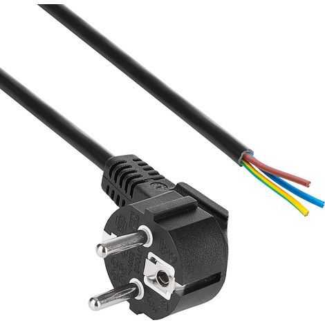 Netzkabel CEE 7/7 AK-OT-01S CU 3x1,5mm² 1,5m