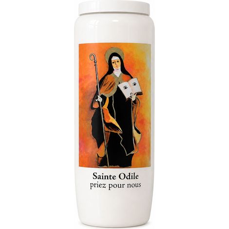 Bougie de neuvaine sainte Odile