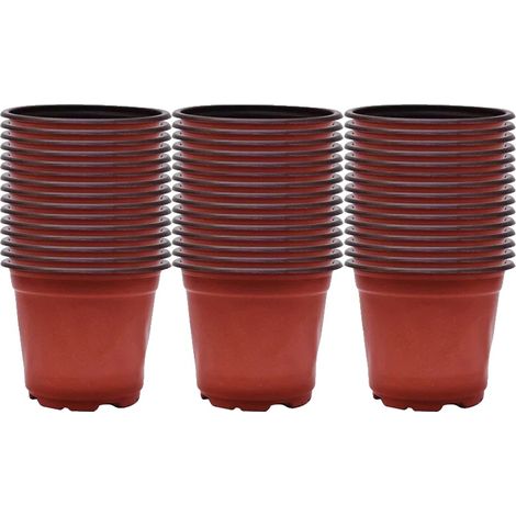 Pots de pépinière, légers, durables, 60PCS (1/2)