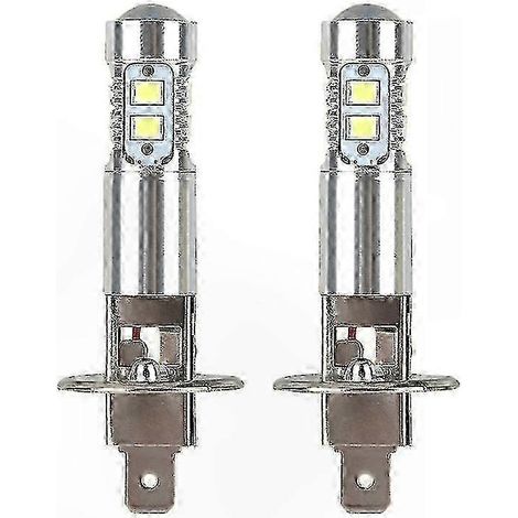 2er-Pack H1 100W 6000K Kaltweiße LED-Lampen für Auto-Nebelscheinwerfer Ersatz Edition 0816 (1/5)