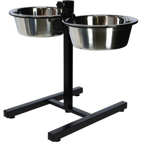 Bar de alimentación con cuencos para perro - 2x2800ml (1/5)