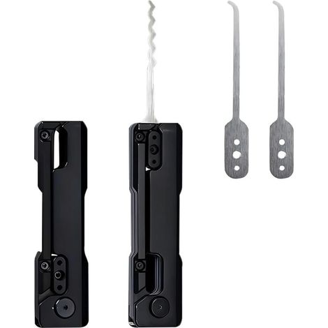 CYRILL – Ensemble d'outils de crochetage de serrure , jouets de crochetage de serrure , petit et portable , ensemble de crochetage de serrure , outils de serrurier professionnels (1/5)