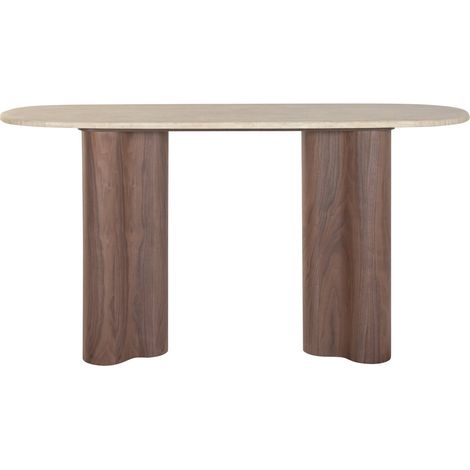 Consola Madera Granito 150X40X78 Marron (1/5)
