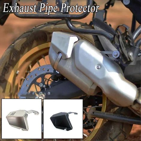 Pare-chaleur d'échappement B pour les motos Himalayan 450, Himalayan 452 et Guerrilla 450, 2024-2025. (1/5)