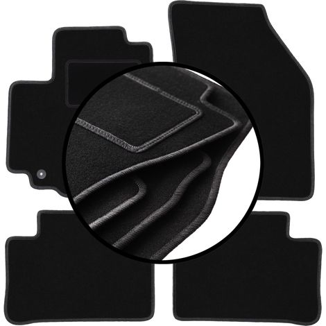 Komplettset Veloursmatten für: Opel Agila B Schrägheck (2008-2014) (1/5)