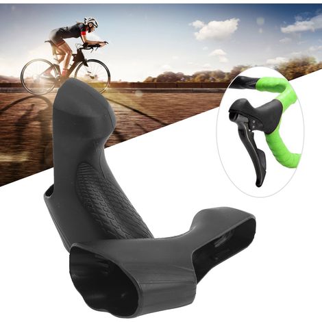 Manchons de protection pour leviers de frein de vélo de route, compatibles ST-4700/5800/6800, noir (1/5)