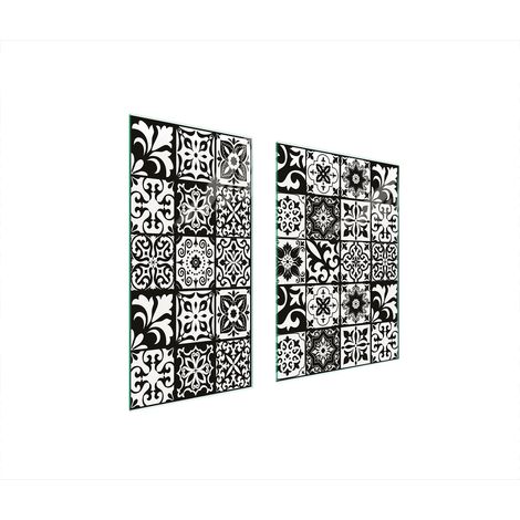 PANNEAU DE PROTECTION EN VERRE 75x52 MOSAÏQUE (1/5)