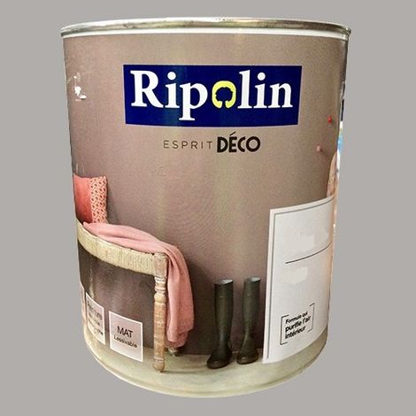 RIPOLIN Peinture Esprit Déco Orage Mat 1 L (1/2)