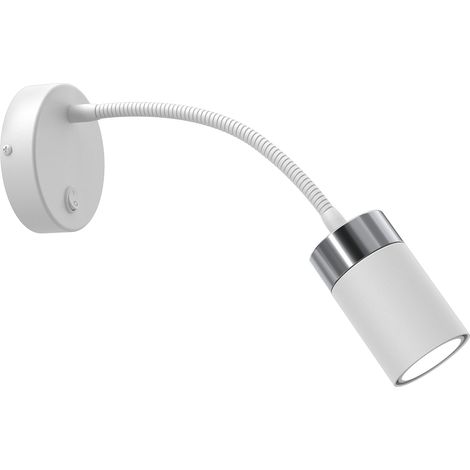 Applique murale flexible JOKER BLANC/CHROME 1xGU10 (1/5)