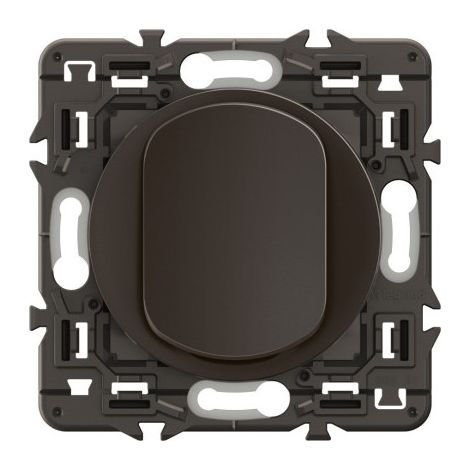 Legrand CE0001 Interruptor o conmutador Céliane 10ax 230 V - premontado negro