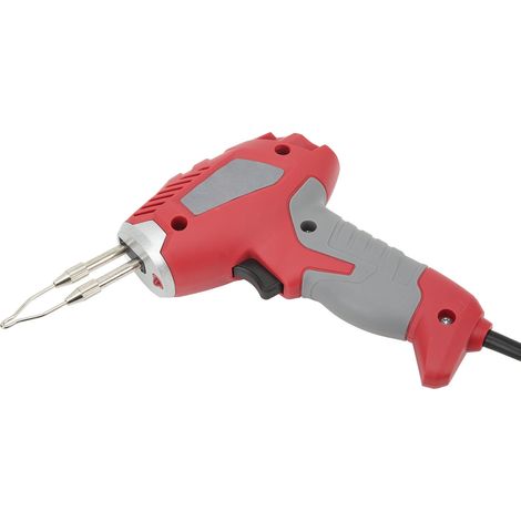 Pistolet à souder 180W 200°C, fer à souder manuel avec alimentation en fil, kit complet, prise UE 220-240V, pour puces et téléphones. (1/5)