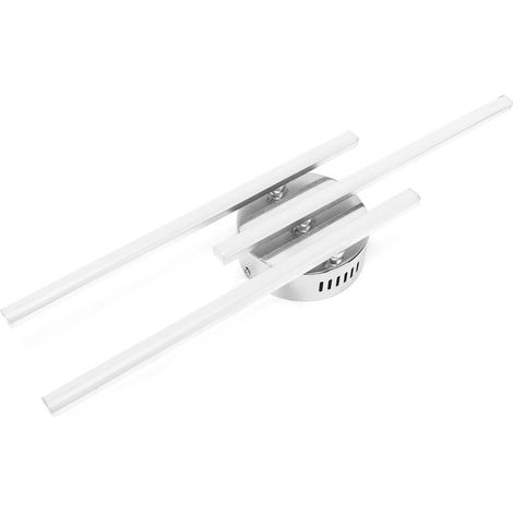 Plafonnier moderne à 3 bandes LED pour salon, chambre, restaurant, lumière chaude, AC85-265V (1/5)