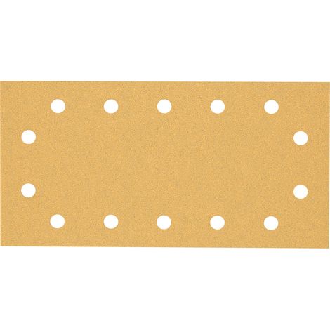 EXPERT C470 Papier abrasif, 14 trous pour Schw.schl., 115 x 230 mm, K 80, lot de 50