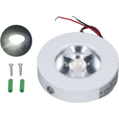 Spot LED COB 3W, peinture haute température, plafonnier Ultra fin encastrable, 85 à 265V (1/5)