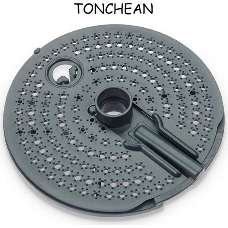 Accessoire éplucheur V2 pour Thermomix TM6, TM5, TM31 • Éplucheur de pommes de terre avec râpe en plastique robuste • Convient aux carottes, légumes, diamètre 14,5CM (1/5)