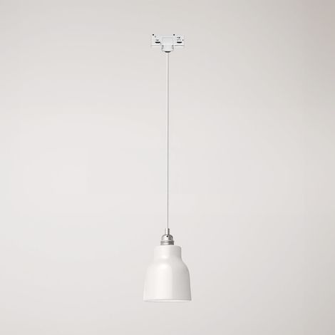 Creative Cables - Candeeiro suspenso com abajur Vase e adaptador de calha - lâmpada não incluída