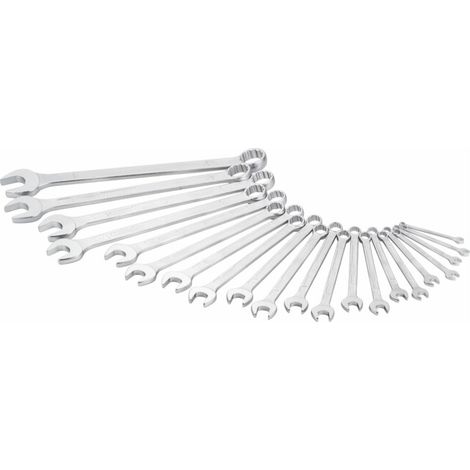Jeu de clés à fourche 600N, 21 pièces, SW, min. 6-34 mm, acier spécial (1/5)
