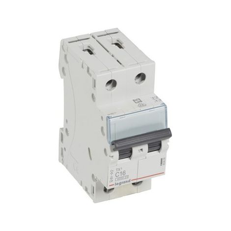 Interruttore automatico TX3 6kA-C 2P 16A