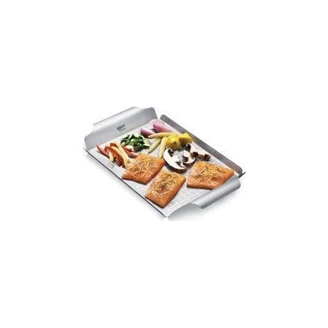 Placa de cocción de acero inoxidable estilo Weber Cod. 6435 (1/9)